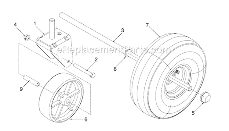 Page G Diagram and Parts List for 247-103A134 1997 MTD Chipper Shredder