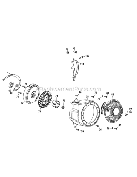Page E Diagram and Parts List for 24BG57M3004 2011 MTD Log Splitter