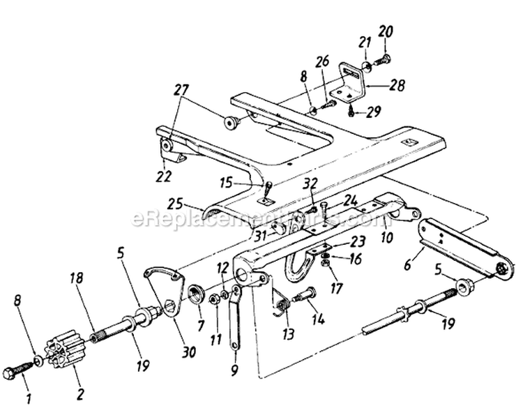 Page A Diagram and Parts List for 266R  MTD Lawn Mower