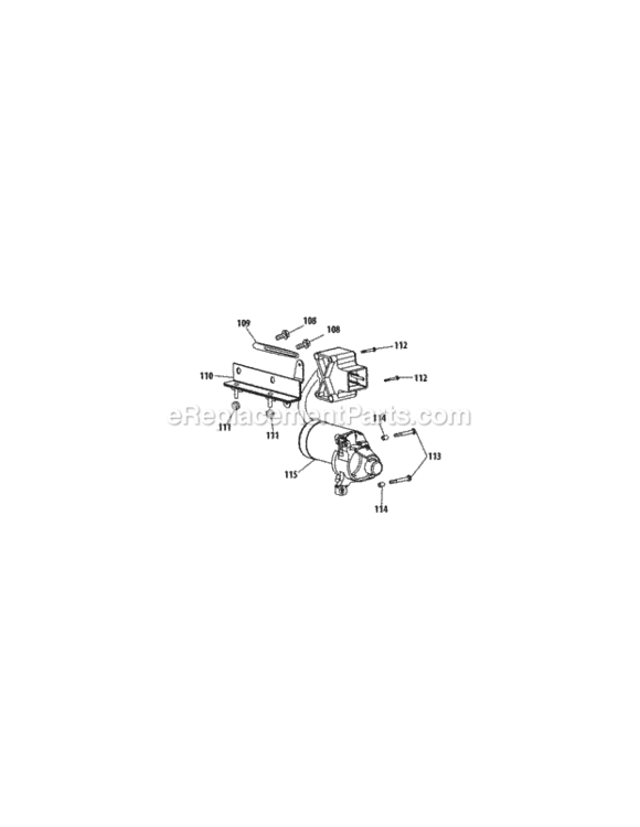 270-V0_Starter_Assembly Diagram and Parts List for 270-V0  MTD Engine