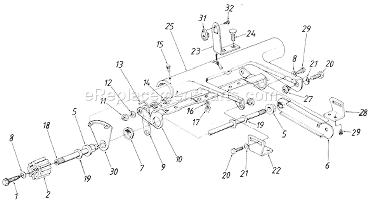 Page A Diagram and Parts List for 282R157 1989 MTD Lawn Mower