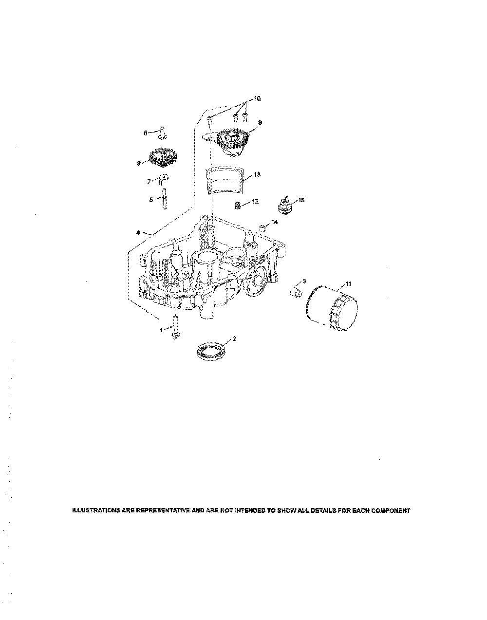 Lubrication Diagram and Parts List for 14B7A3ZQ099  MTD Lawn Tractor