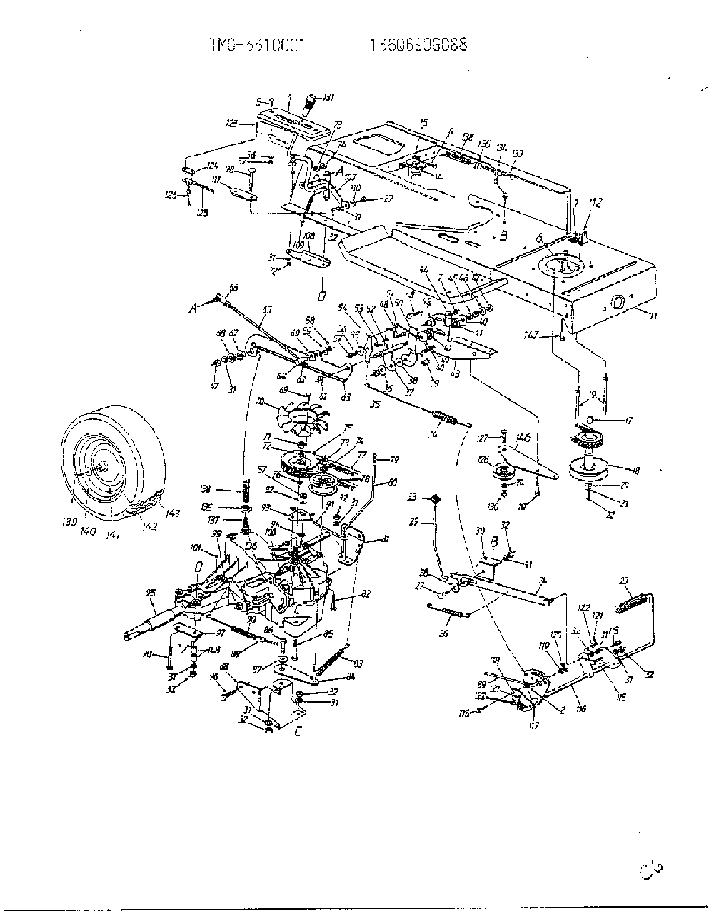 Labels/optional accessories page 4 Diagram and Parts List for 3310001  MTD Lawn Tractor