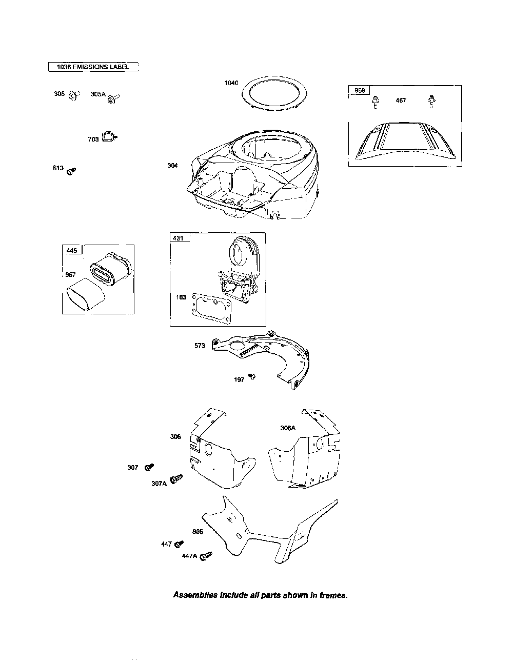 Blower housing/elbow intake Diagram and Parts List for PGT9500  MTD Lawn Tractor