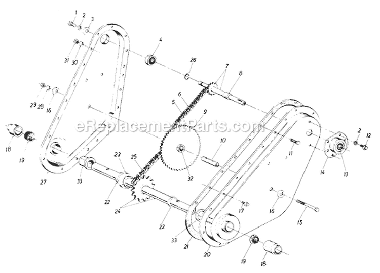 Page A Diagram and Parts List for 310-327 1989 MTD Tiller