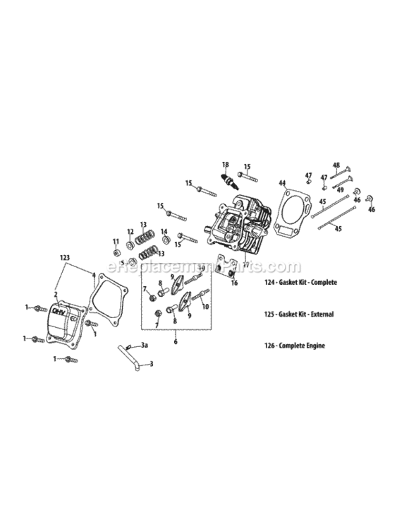 Page C Diagram and Parts List for 31A-32AD706 2012 MTD Snow Blower