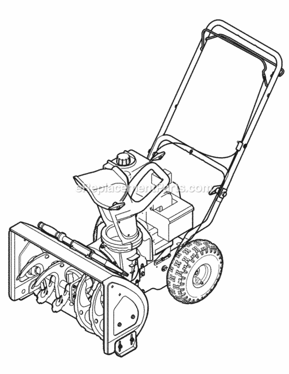 Quick_Reference_3Cad Diagram and Parts List for 31A-3CAD729 2007 MTD Snow Blower