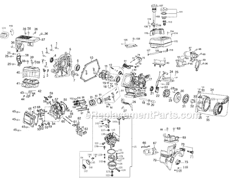 Page C Diagram and Parts List for 31AM62KE000 2008 MTD Snow Blower