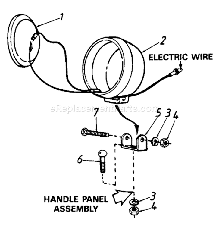 Page A Diagram and Parts List for 390-255-000 1991 MTD Snow Blower