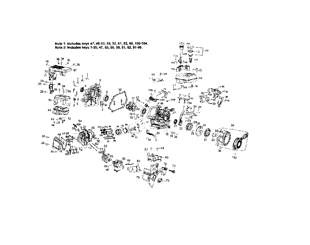 Engine (model zs365-sua) Diagram and Parts List for 31AM32AD799  MTD Snow Blower