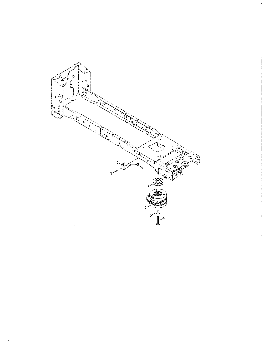Electric pto clutch Diagram and Parts List for 13AAA1ZW099  MTD Lawn Tractor