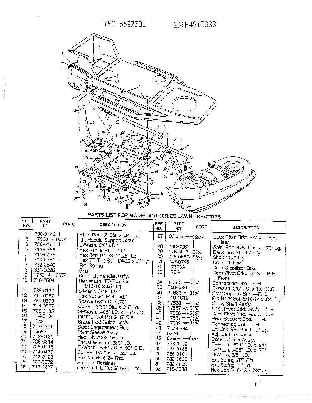 Wheel and tire chart page 2 Diagram and Parts List for 3397301  MTD Lawn Tractor