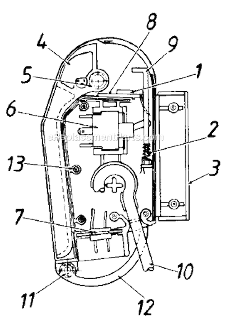 Page B Diagram and Parts List for 421-083 1988 MTD Lawn Tractor
