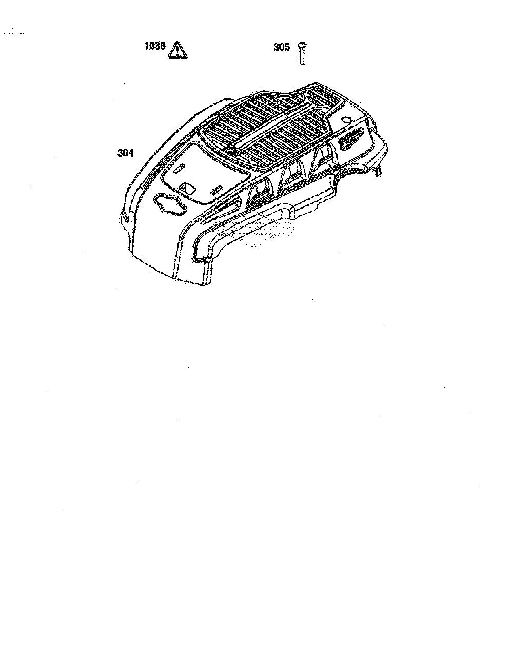 Blower housing Diagram and Parts List for 12AVP7BB799  MTD Lawn Mower