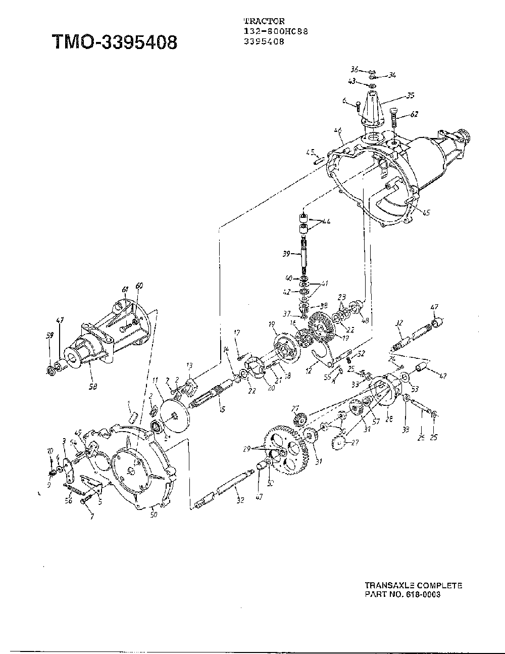 46" 18hp garden tractor page 10 Diagram and Parts List for 3395408  MTD Lawn Tractor