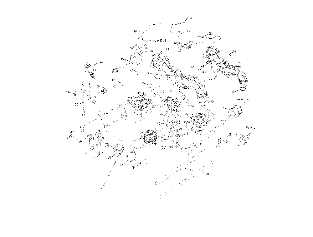 Fuel system Diagram and Parts List for 13AQA2ZW093  MTD Lawn Tractor