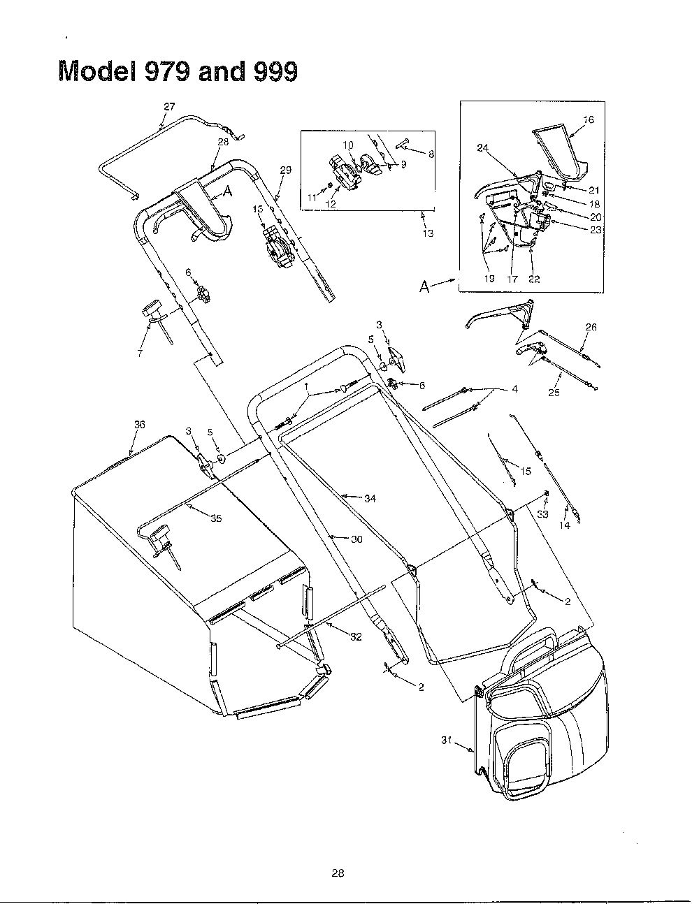 Lawn mower page 3 Diagram and Parts List for SKU3745209  MTD Lawn Mower