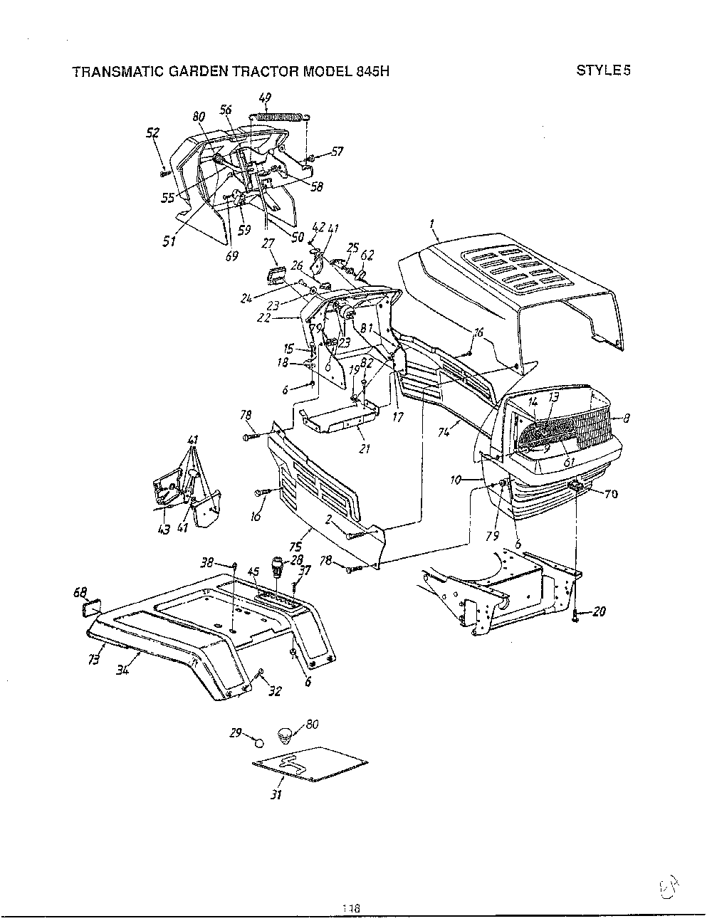 Lawn tractor/wiring page 7 Diagram and Parts List for SKU3304602  MTD Lawn Tractor