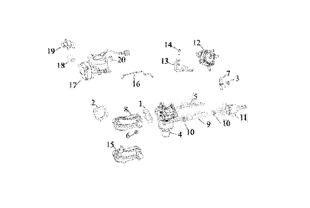 Fuel system Diagram and Parts List for 13AOA1ZS093  MTD Lawn Tractor