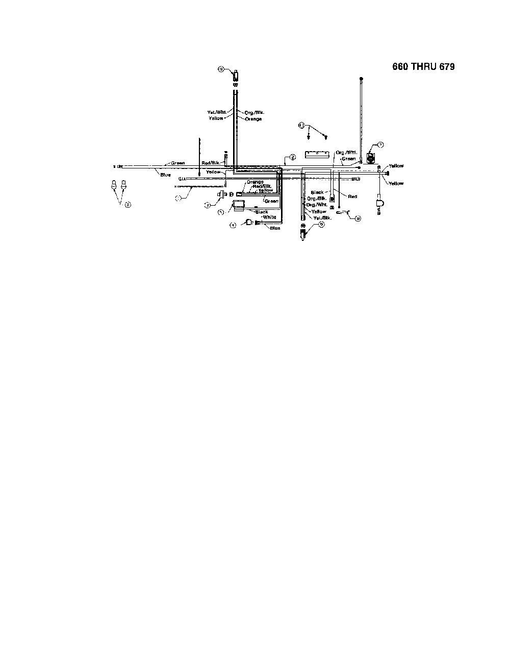Single cylinder briggs & stratton Diagram and Parts List for 13AQ675G062  MTD Lawn Tractor