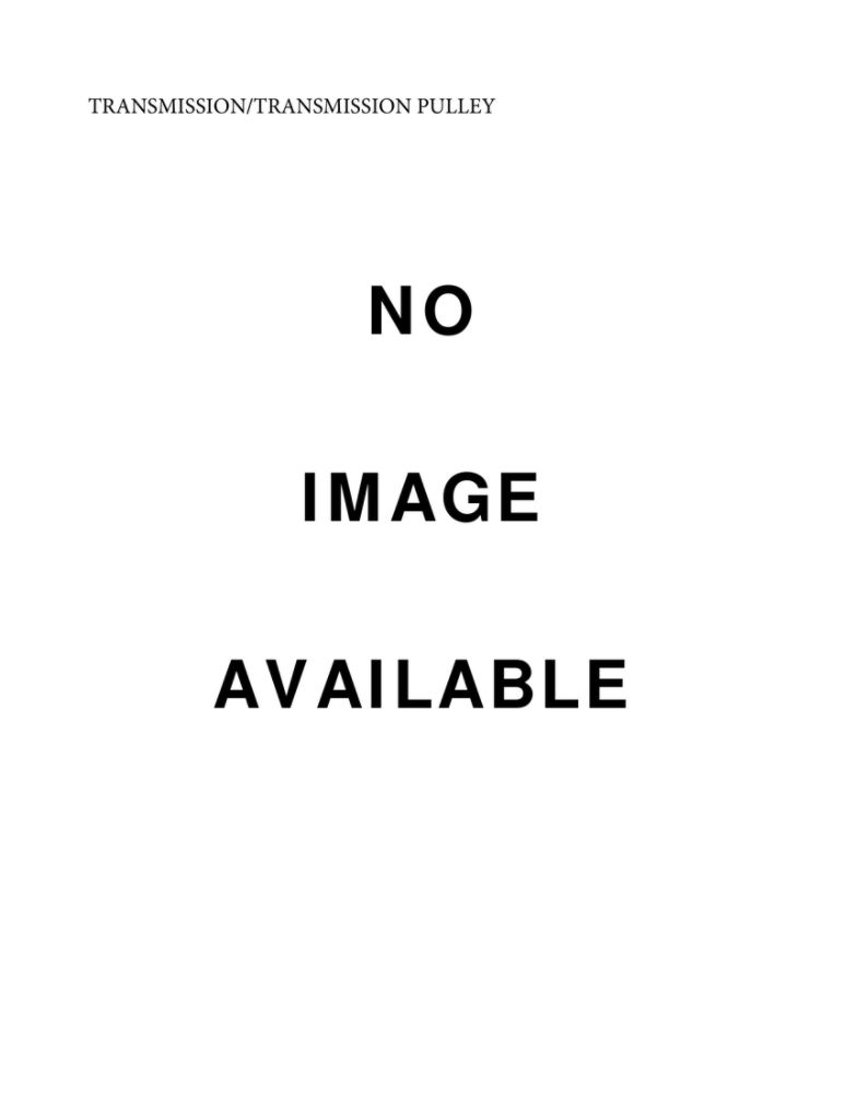 Transmission/Transmission Pulley Diagram and Parts List for 13AC77XY093 2020 MTD Lawn Tractor