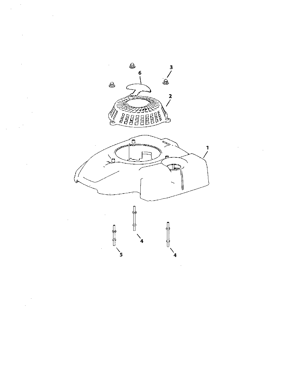 Starter 880-010504 Diagram and Parts List for 11A-B2M5799  MTD Lawn Mower