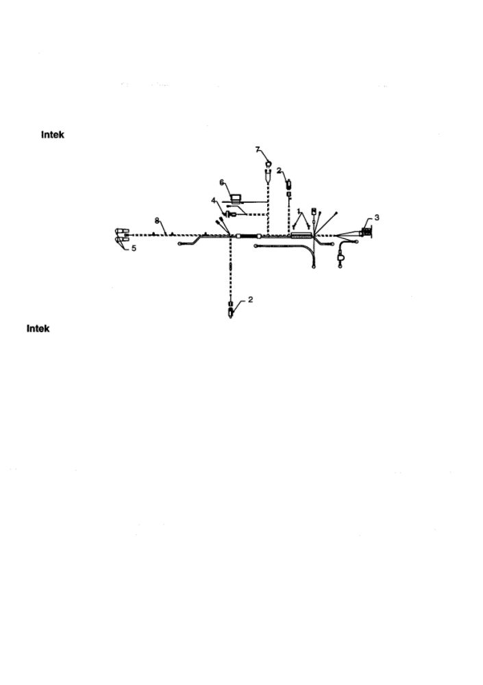 Intek 2 Diagram and Parts List for 670  MTD Lawn Tractor
