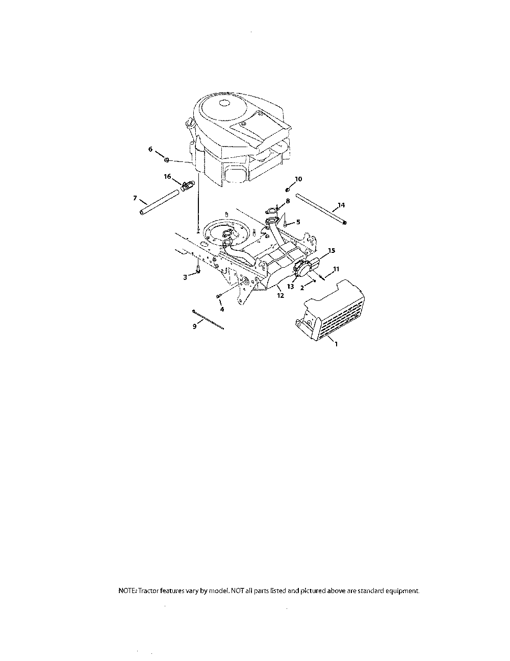 Intek twin Diagram and Parts List for 769-05404  MTD Lawn Tractor