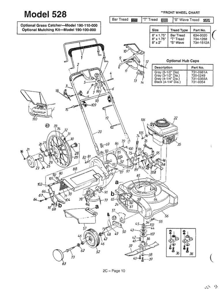 Main Frame 3 Diagram and Parts List for 126-478N000  MTD Lawn Mower