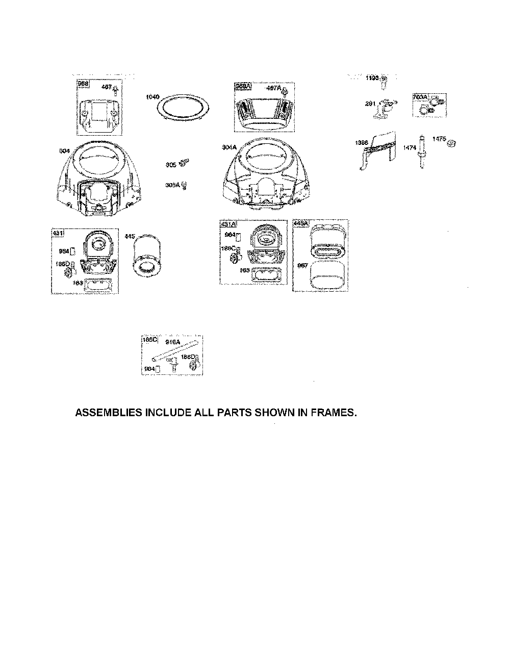 Blower housing/air cleaner Diagram and Parts List for 17BKCACS099  MTD Lawn Mower