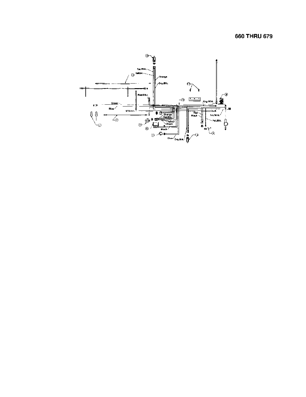 Twin cylinder briggs & stratton Diagram and Parts List for 13AQ675G062  MTD Lawn Tractor