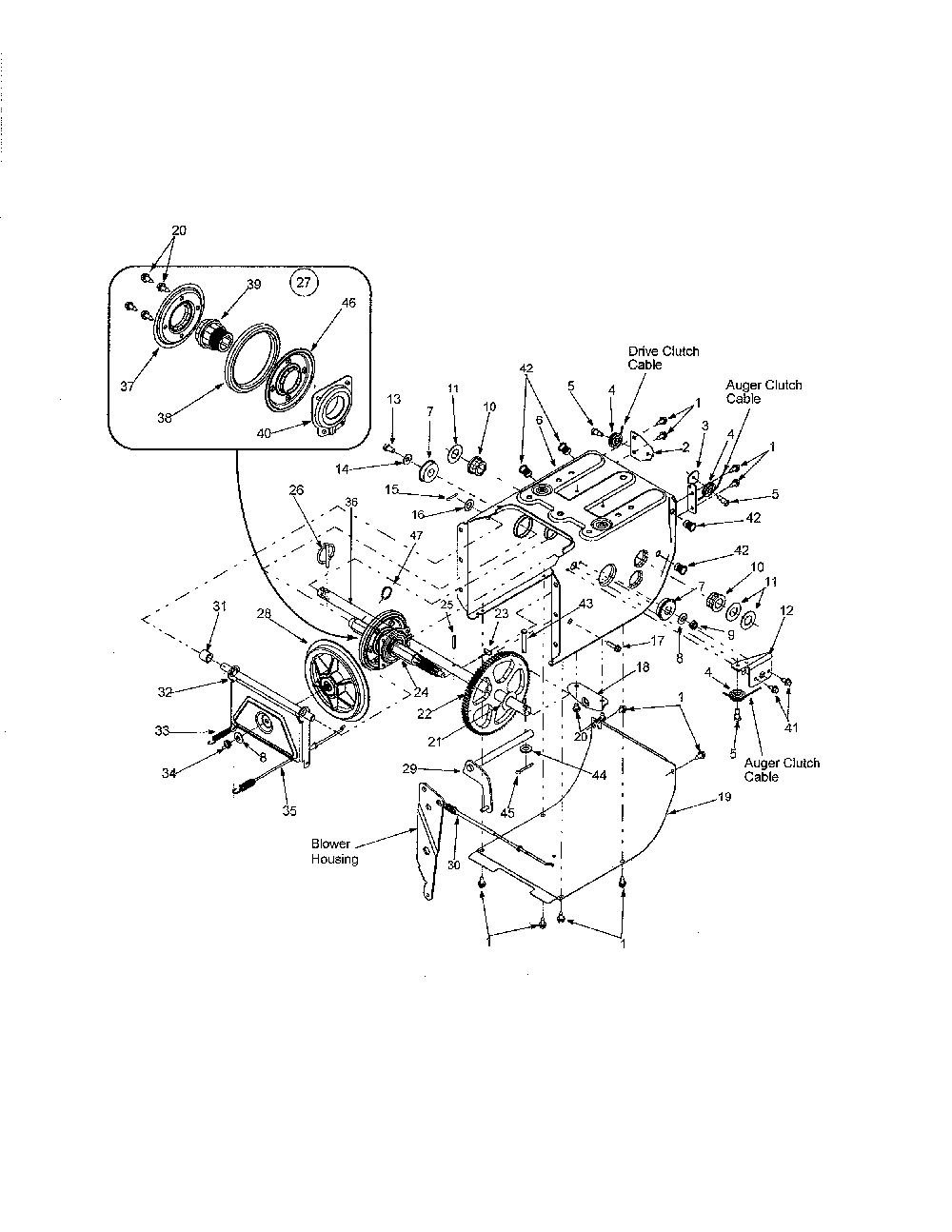 Friction wheel & disc Diagram and Parts List for 31AE6C3H131  MTD Snow Blower
