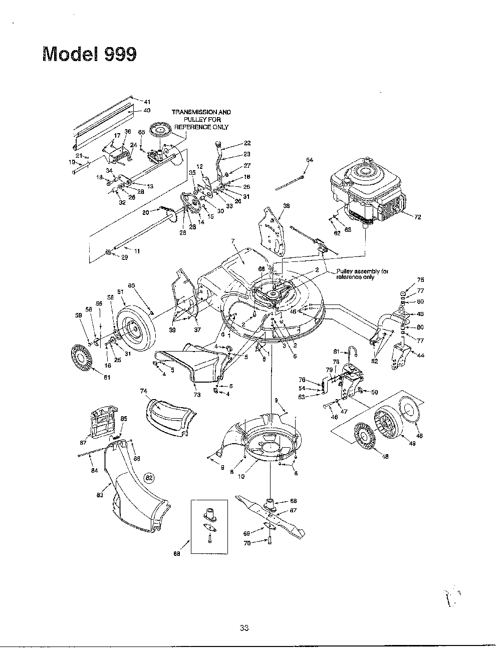 Lawn mower page 5 Diagram and Parts List for SKU3745407  MTD Lawn Mower