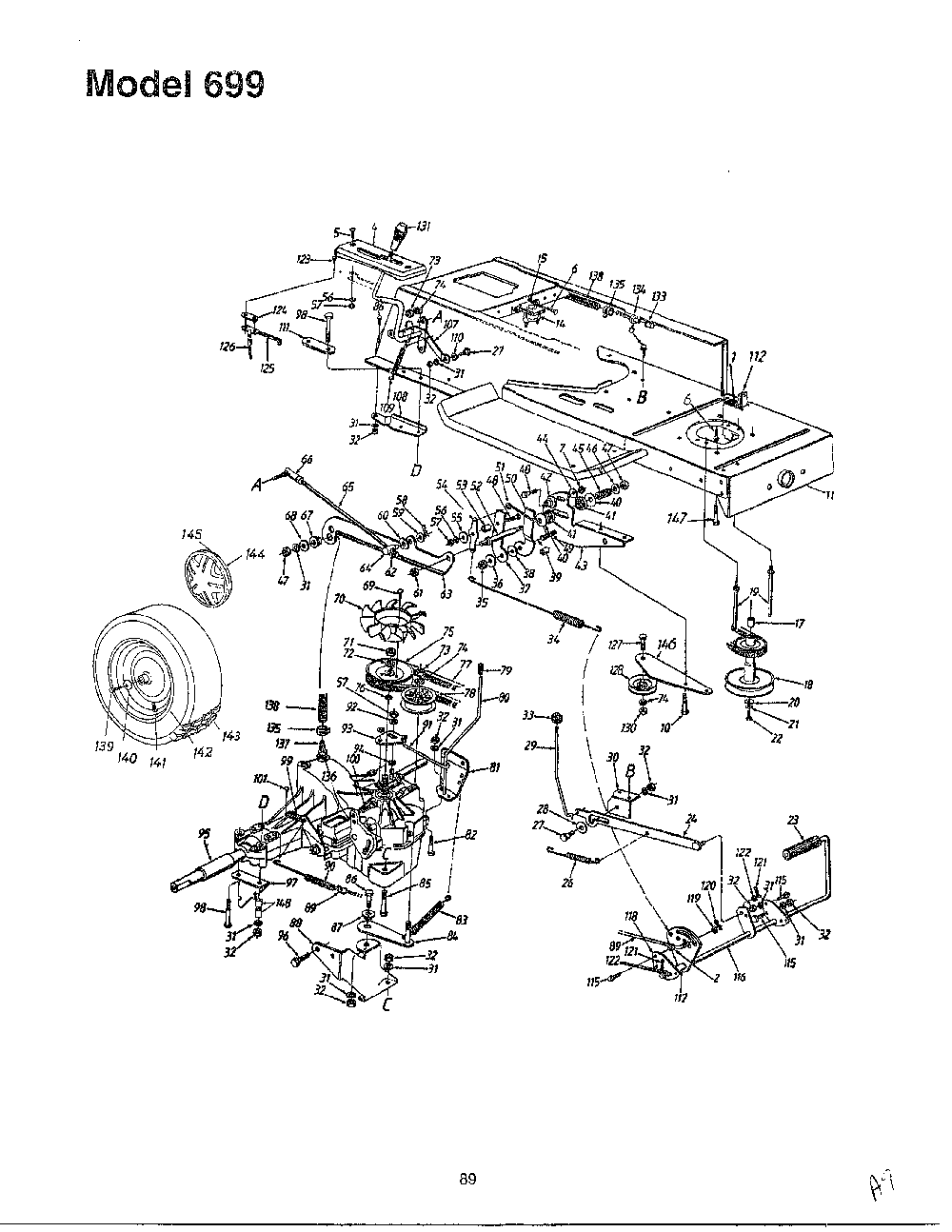Engine/electrical page 6 Diagram and Parts List for SKU3204601  MTD Lawn Tractor