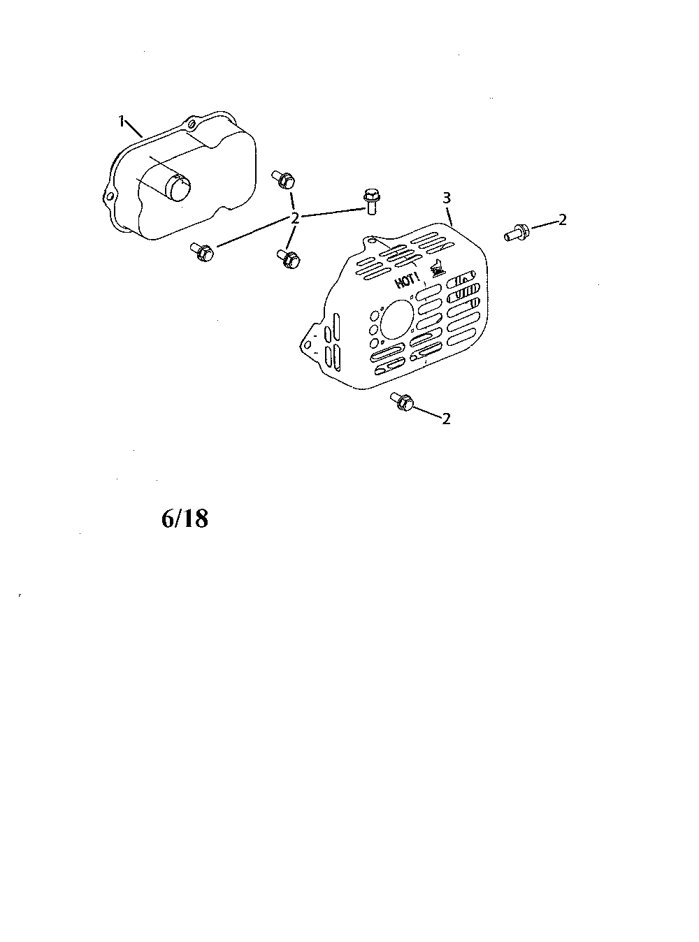 Exhaust 880-010320 Diagram and Parts List for 11A-A0MA799  MTD Lawn Mower