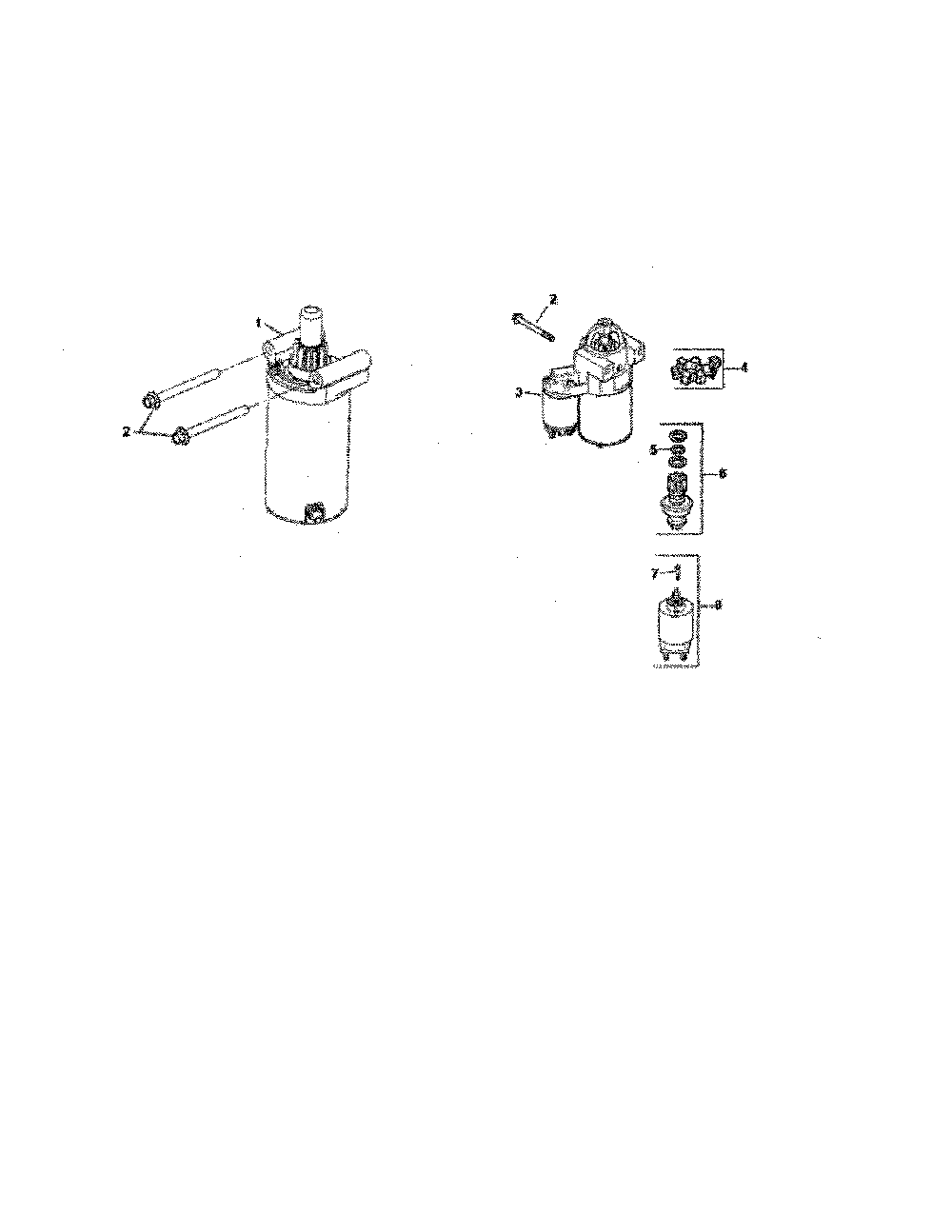 Starter Diagram and Parts List for 14B7A3ZW299  MTD Lawn Tractor