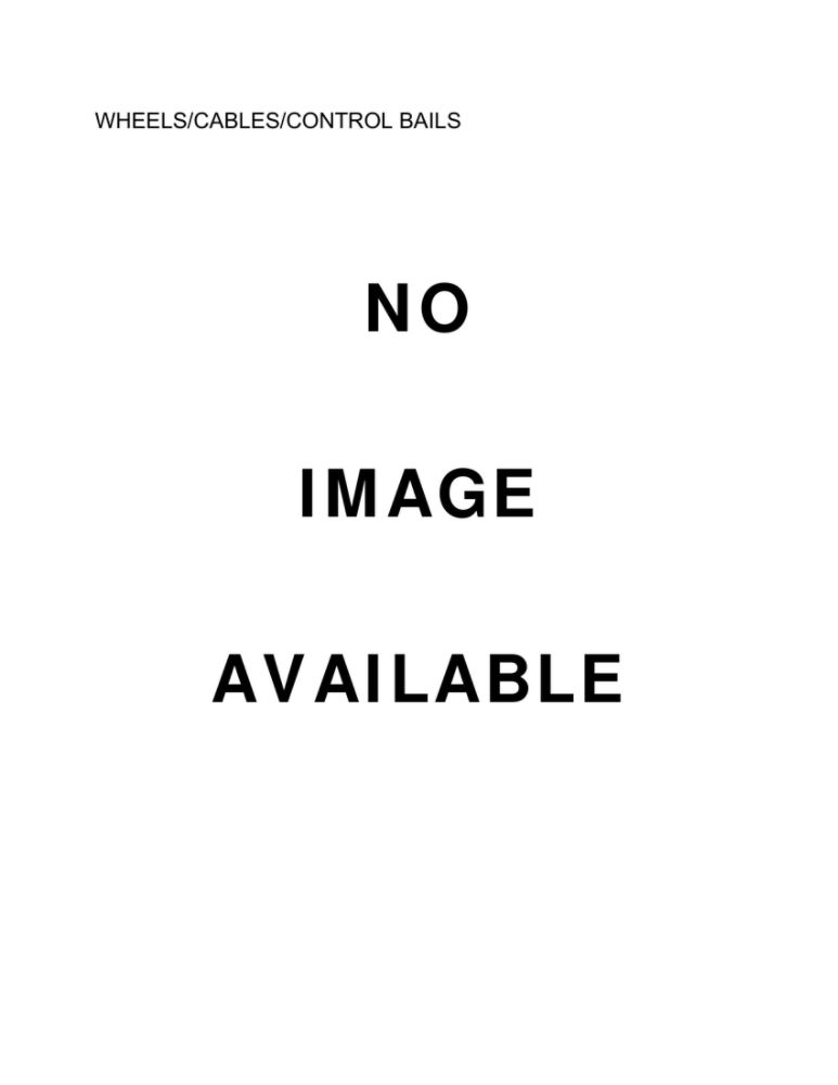 Wheels/Cables/Control Bails Diagram and Parts List for 12BBP2R3793 2020 MTD Lawn Mower