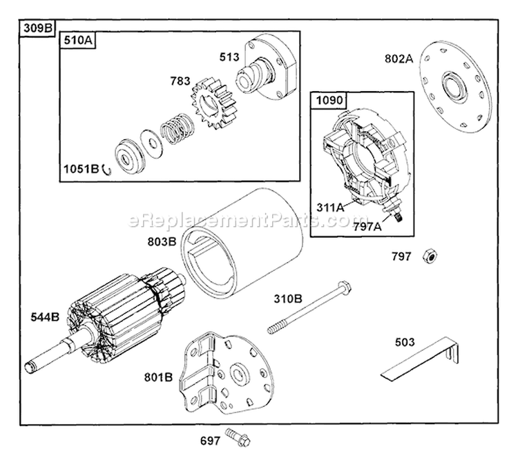 Page U Diagram and Parts List for MMZ-1848 53AB555M195 MTD Lawn Tractor