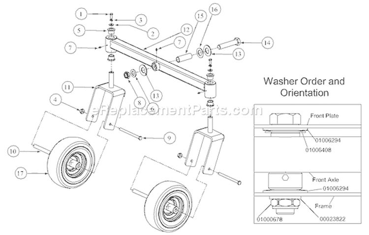 Page AB Diagram and Parts List for MMZ-1848 53AB555M195 MTD Lawn Tractor