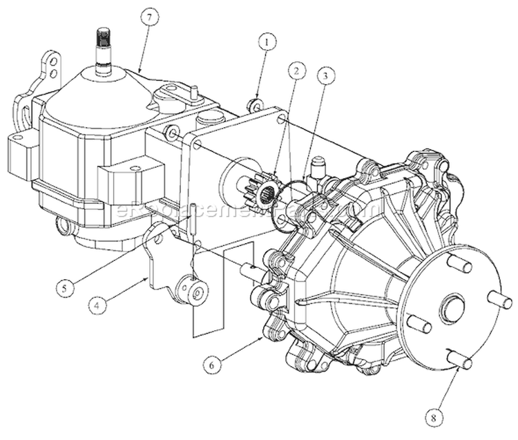 Page I Diagram and Parts List for MMZ-1848 53AB555M195 MTD Lawn Tractor