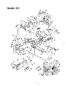 Part Location Diagram of 784-5085A MTD Chute Crank Brkt.