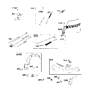 Controls Diagram and Parts List for 17ADFACW093  MTD Lawn Mower