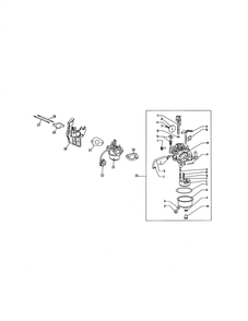 Carburetor Diagram and Parts List for 752Z270-SU  MTD Engine
