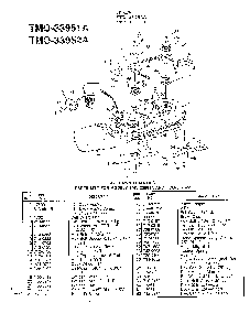 42" lawn tractors page 4 Diagram and Parts List for 33951A  MTD Lawn Mower