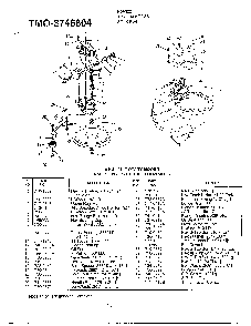 5hp 21" rotary mower page 4 Diagram and Parts List for 3746804  MTD Lawn Mower