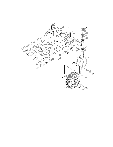 Wheel Diagram and Parts List for 17AKCACT099  MTD Lawn Mower