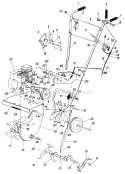 Part Location Diagram of 725-0157 MTD Lawn Mower Cable Tie