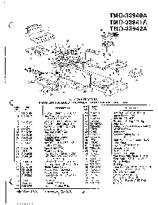 42" lawn tractor page 4 Diagram and Parts List for 33941A  MTD Lawn Tractor