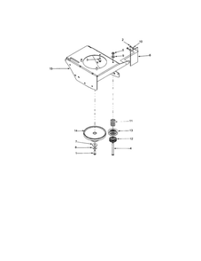 Frame Diagram and Parts List for 551  MTD Edger