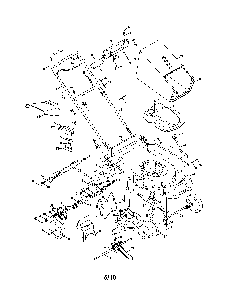 Part Location Diagram of 687-02322-0637 MTD Handle Bracket Assembly Left Hand
